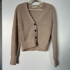 SCOTCH & SODA Beige Cardigan Sweater